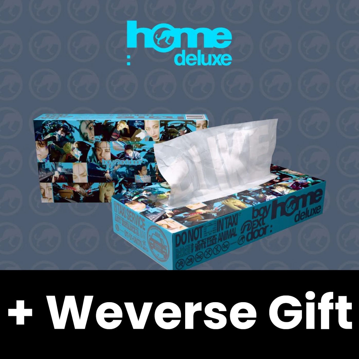 BOYNEXTDOOR - HOME : DELUXE (WEVERSE ALBUMS VER.) + Weverse Gift Nolae
