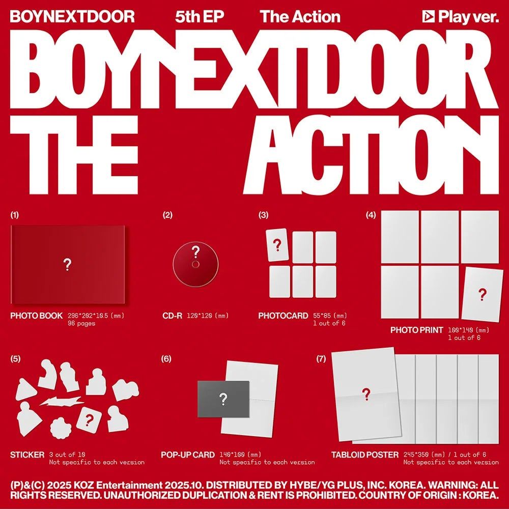 BOYNEXTDOOR - THE ACTION Nolae