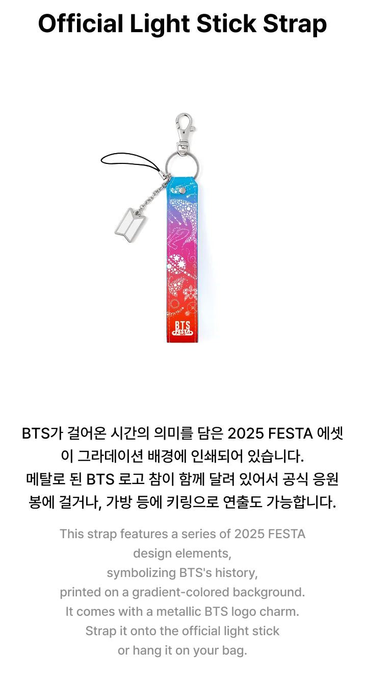 BTS - 2025 FESTA OFFICIAL MD Nolae