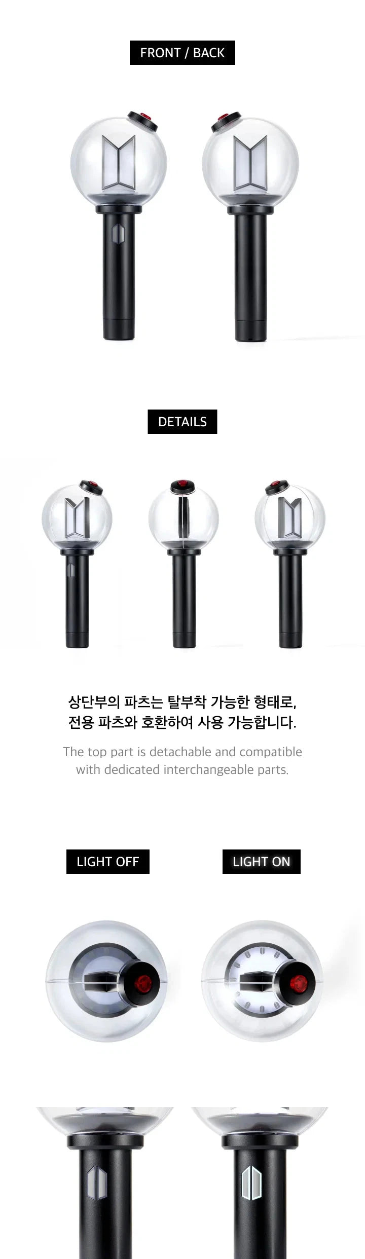 BTS - OFFICIAL LIGHT STICK VER.4 Nolae