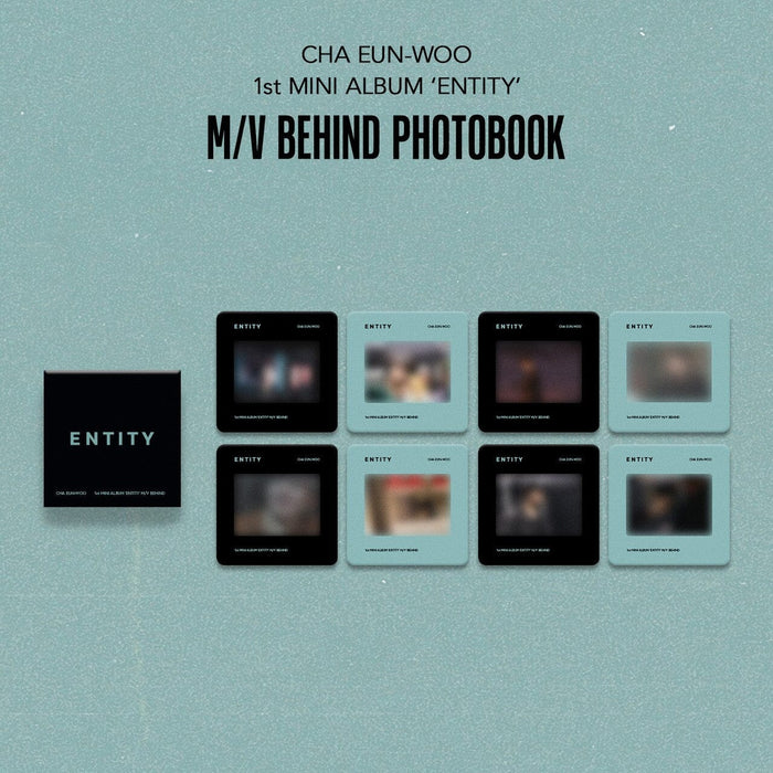 CHA EUN-WOO - 1ST MINI ALBUM 'ENTITY' M/V BEHIND PHOTOBOOK (OFFICIAL MD) Nolae