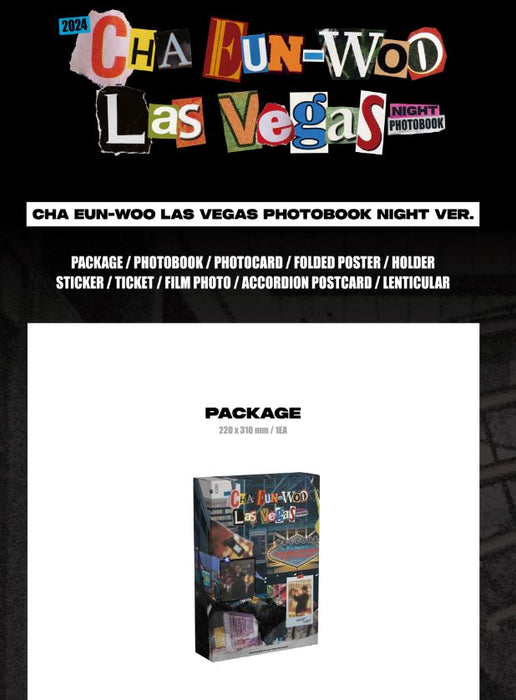 CHA EUN WOO - LAS VEGAS (PHOTOBOOK) Nolae