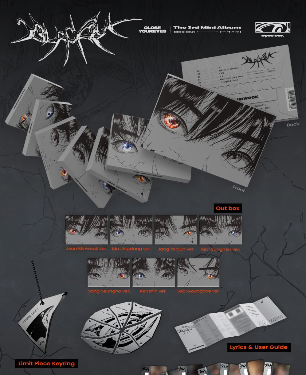 CLOSE YOUR EYES - BLACKOUT (EVER MUSIC ALBUM) Nolae