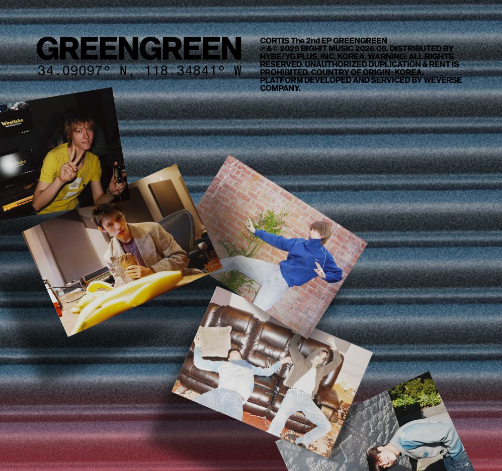 CORTIS - GREENGREEN (WEVERSE ALBUMS VER.) + BDM Gift Nolae