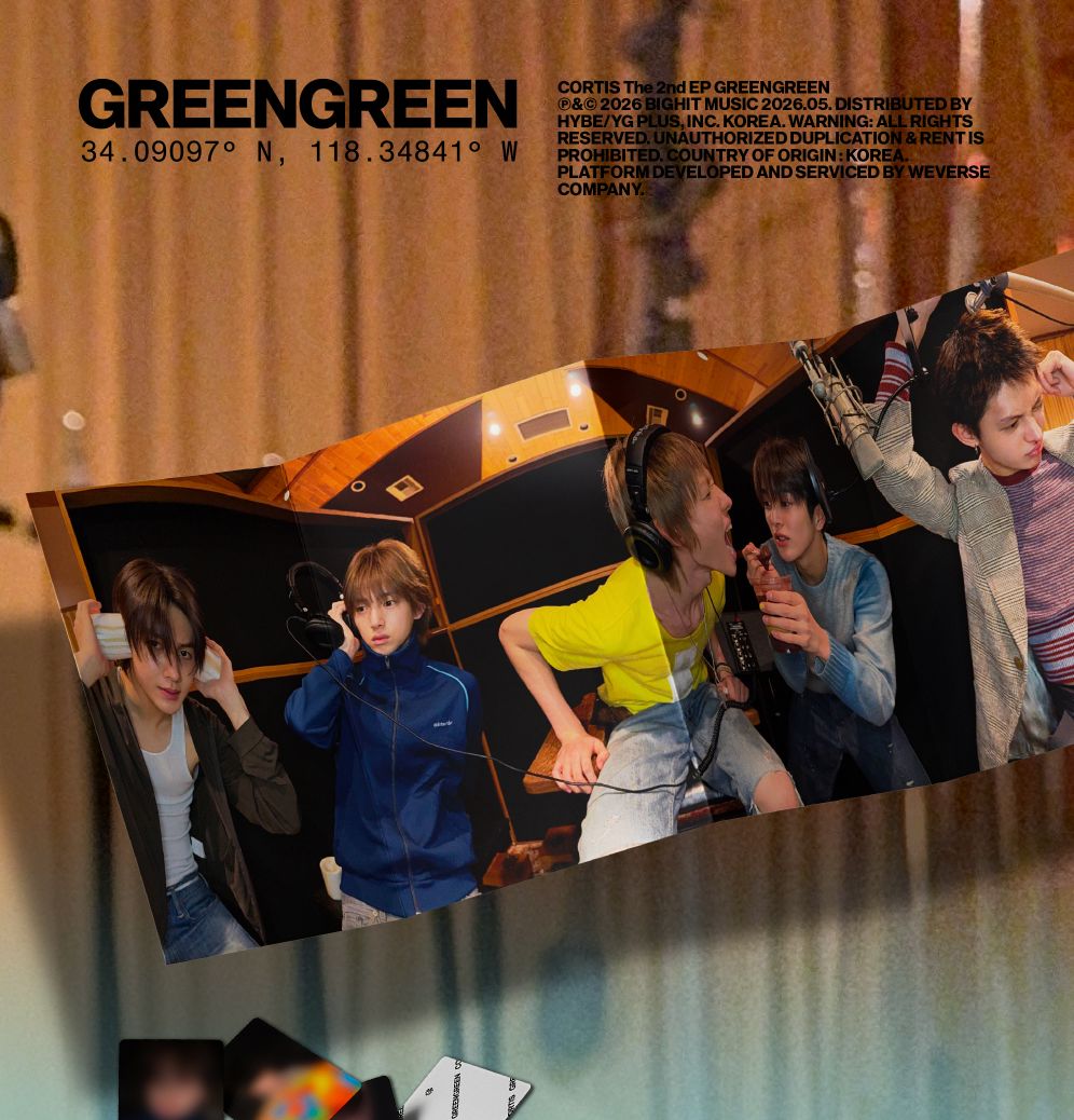 CORTIS - GREENGREEN (WEVERSE ALBUMS VER.) Nolae