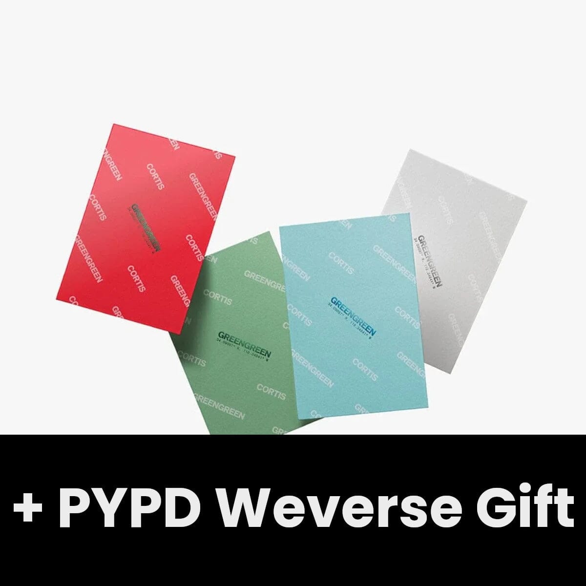 CORTIS - GREENGREEN (WEVERSE ALBUMS VER.) + PYPD Birthday Party Weverse Gift Nolae
