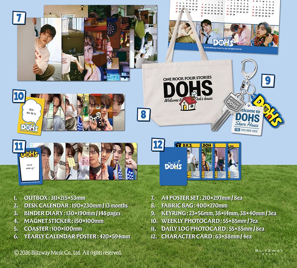 D.O. / DOH KYUNG SOO (EXO) - 2027 SEASON'S GREETINGS (DOHS) Nolae
