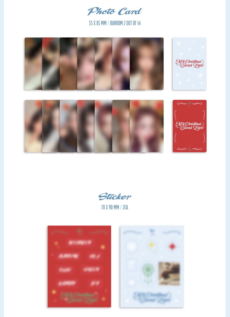 DREAMCATCHER - MY CHRISTMAS SWEET LOVE (POCA ALBUM) + Makestar Photocard Nolae