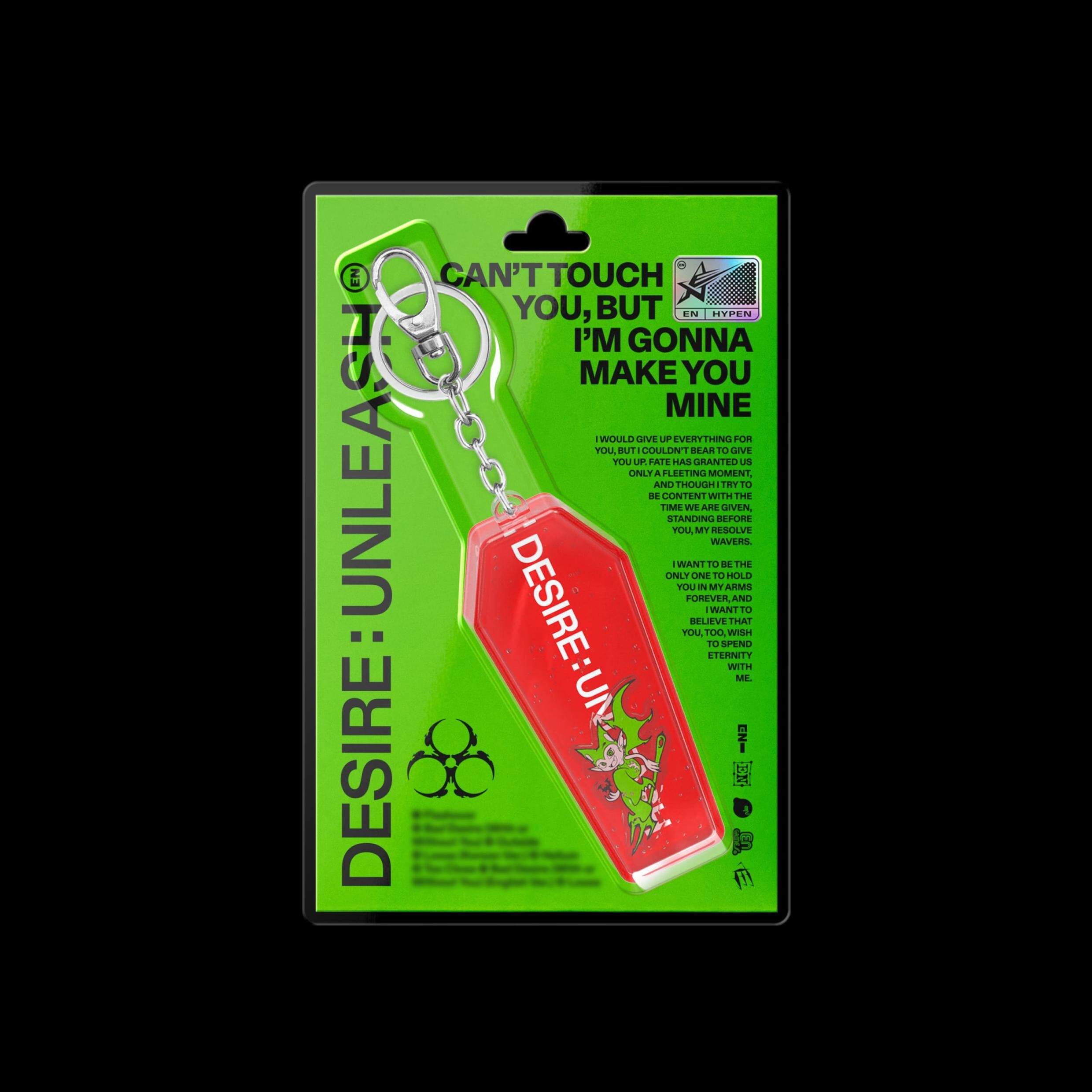ENHYPEN - DESIRE : UNLEASH (KEYRING VER.) Nolae