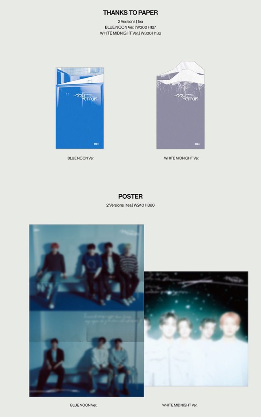 ENHYPEN - ROMANCE : UNTOLD - DAYDREAM SET + Apple Music Photocards Nolae