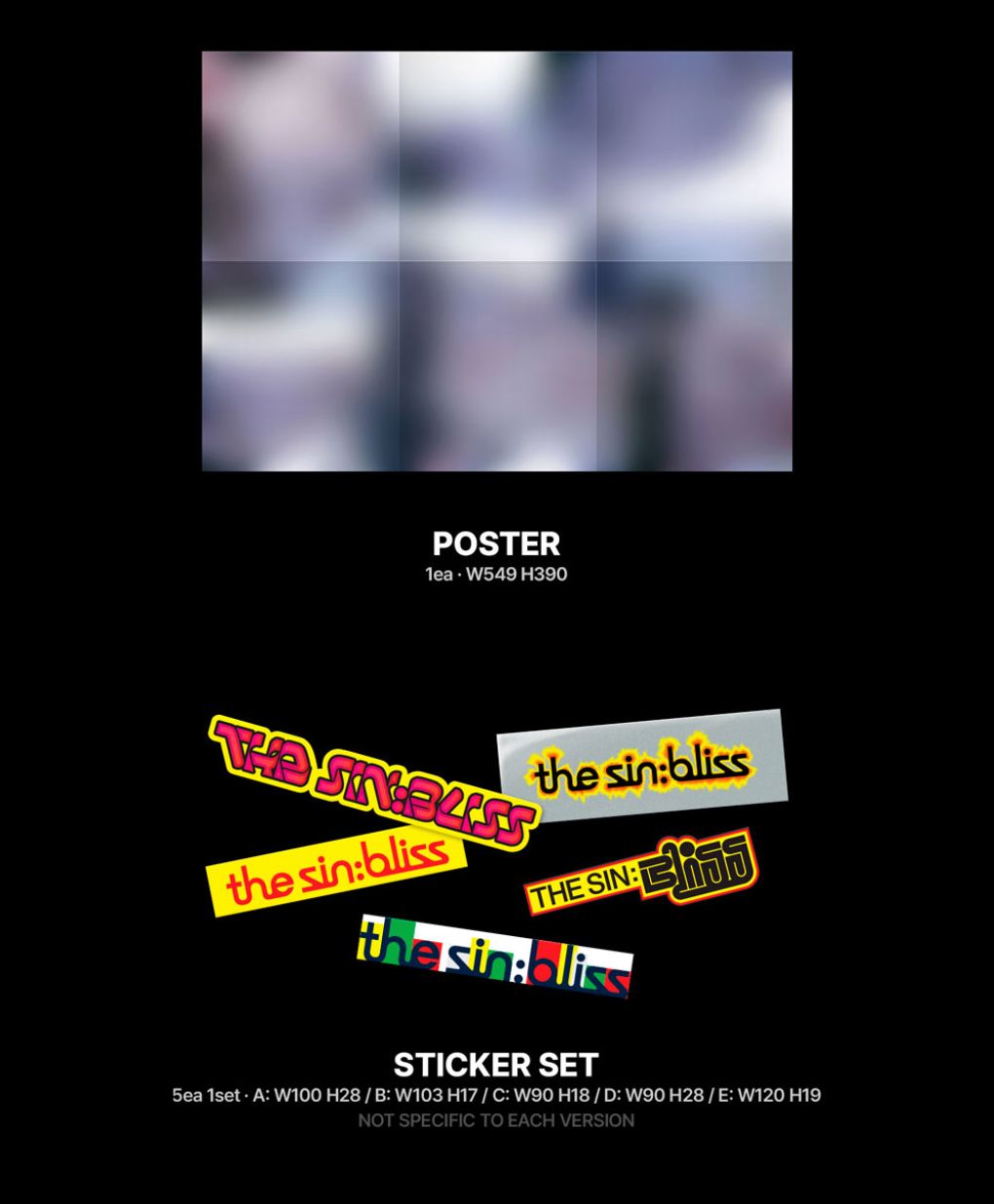 ENHYPEN - THE SIN: BLISS (SET) + Weverse Gift Nolae
