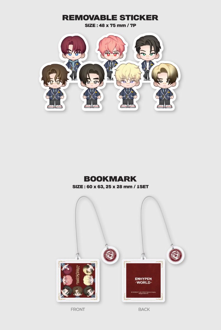 ENHYPEN - WORLD COUPON CARD COLLECTION (HIGH SCHOOL VER.) Nolae