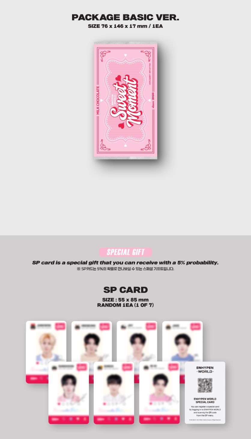 ENHYPEN - WORLD COUPON CARD COLLECTION (SWEET MOMENT VER.) Nolae