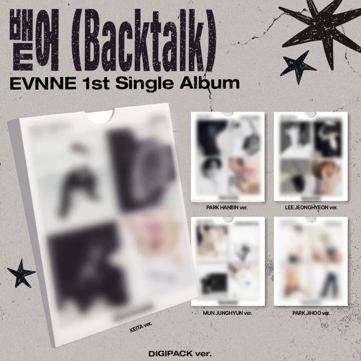 EVNNE - BACKTALK (DIGIPACK VER.) Nolae