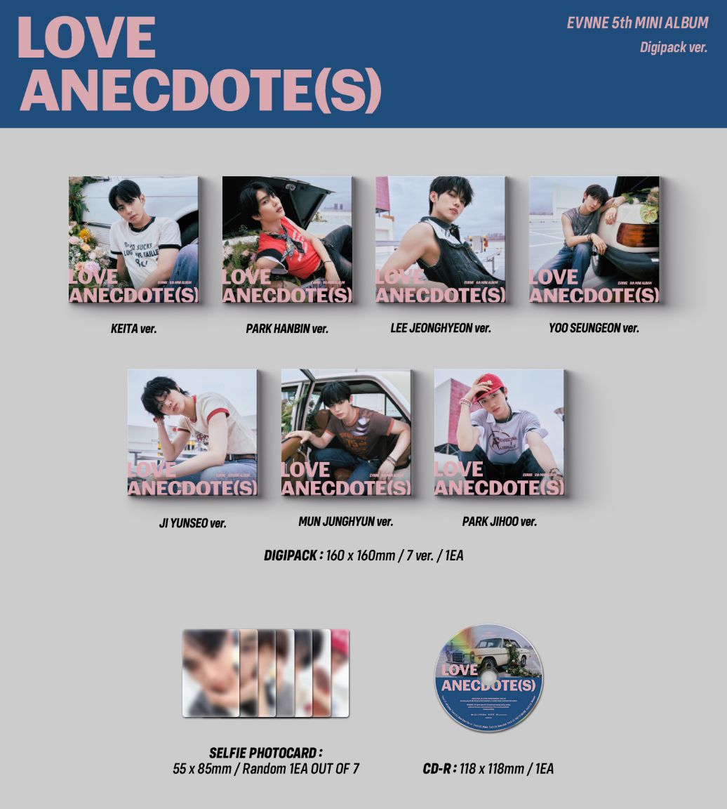 EVNNE - LOVE ANECDOTE(S) (DIGIPACK VER.) Nolae