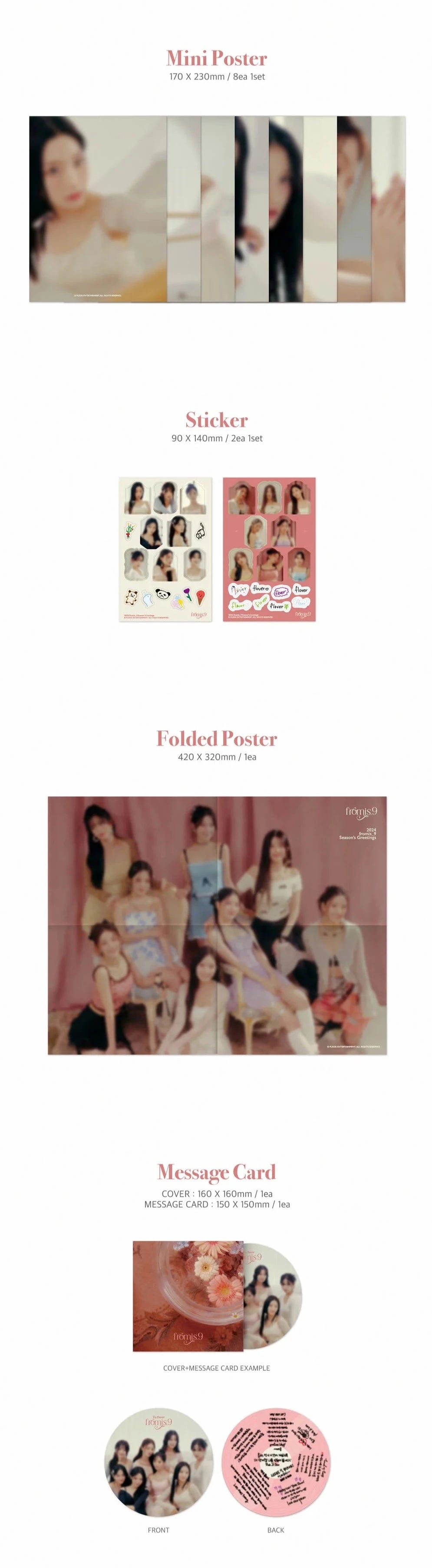 fromis_9 - 2024 SEASON’S GREETINGS "fromis_9" Nolae