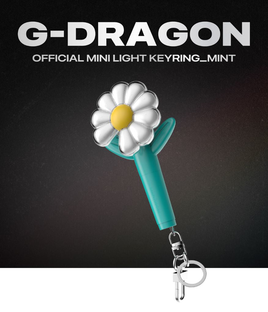 G-DRAGON (BIGBANG) - OFFICIAL MINI LIGHT KEYRING (MINT) Nolae