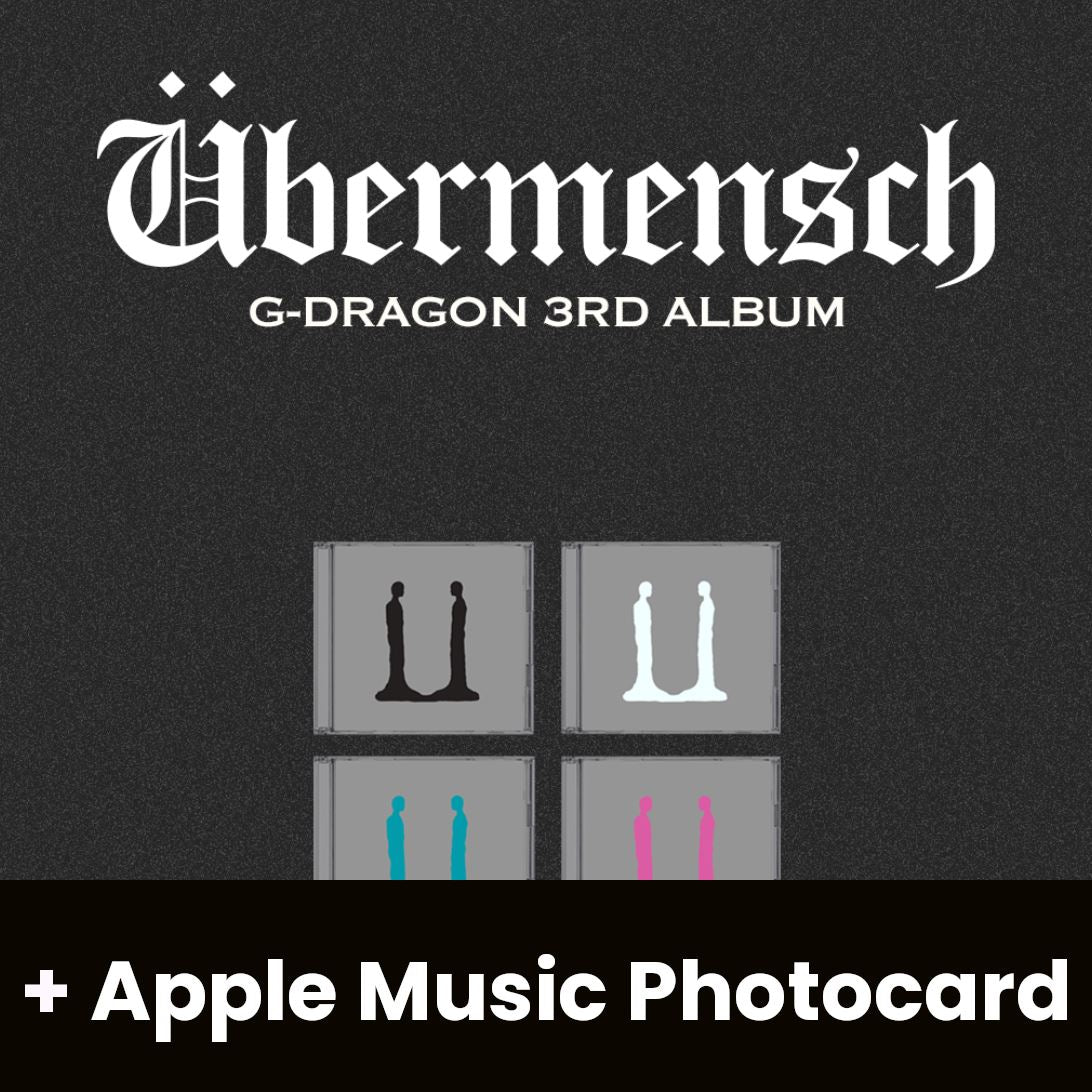 G-DRAGON - ÜBERMENSCH (MINI JEWEL VER.) + Apple Music Photocard Nolae