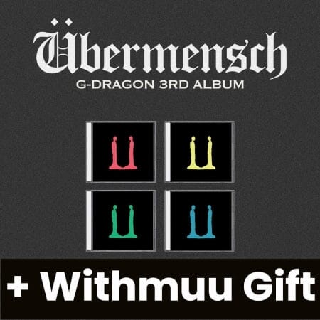 G-DRAGON - ÜBERMENSCH (MINI JEWEL VER.) + Withmuu Gift Nolae