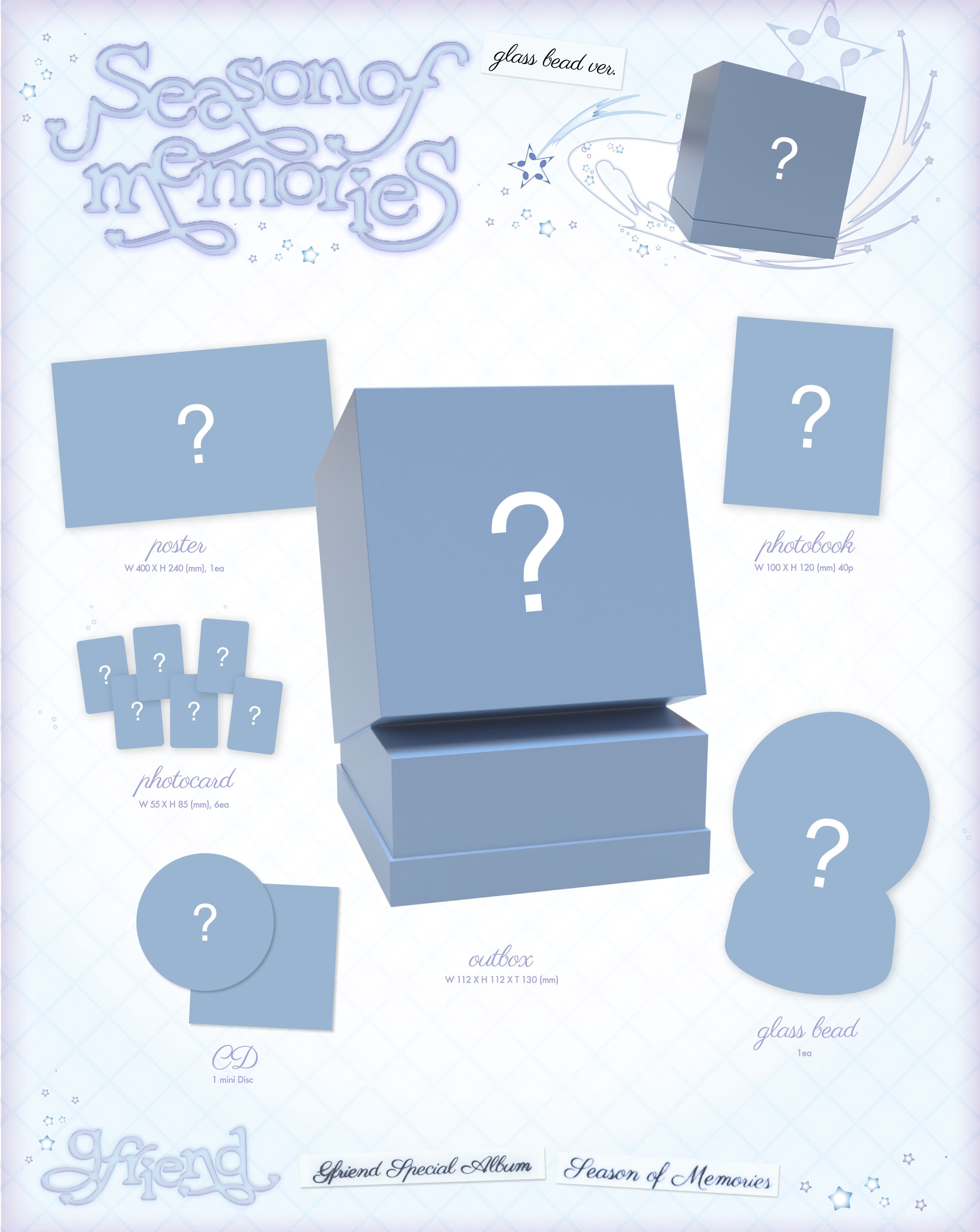 GFRIEND - SEASON OF MEMORIES (SPECIAL ALBUM) + Weverse Gift Nolae