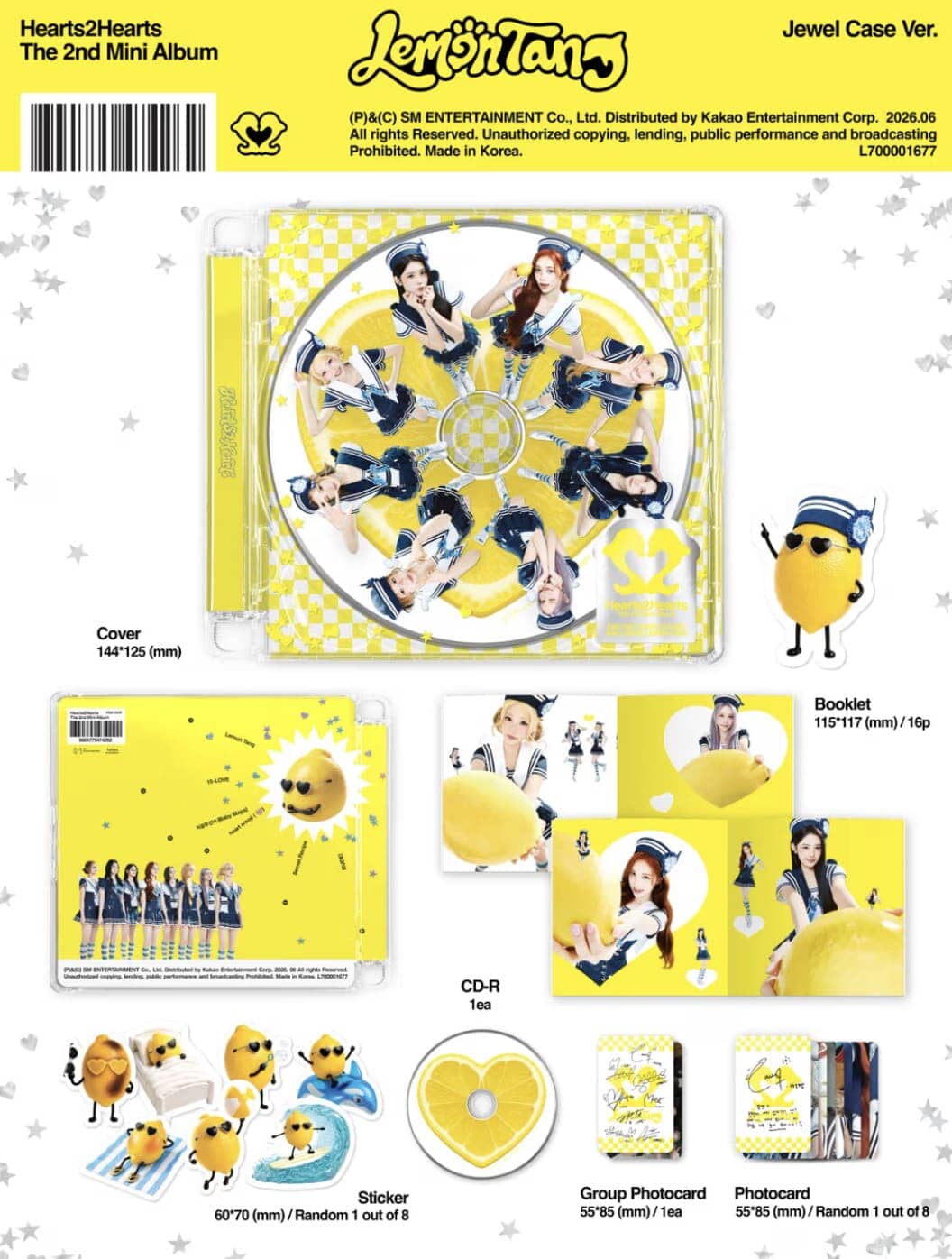 HEARTS2HEARTS - LEMON TANG Nolae