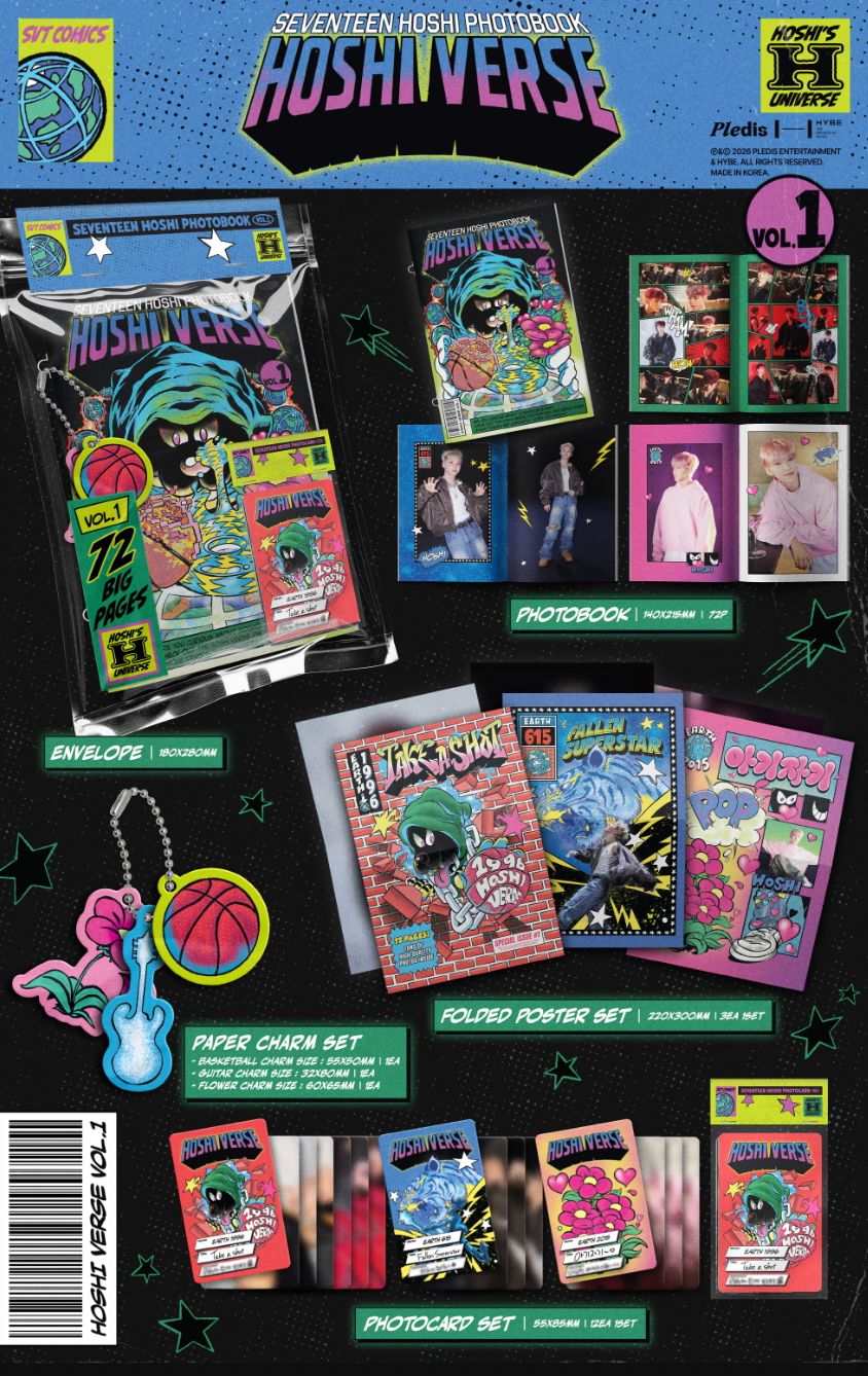 HOSHI (SEVENTEEN) - PHOTOBOOK 'HOSHI VERSE' VOL.1 Nolae