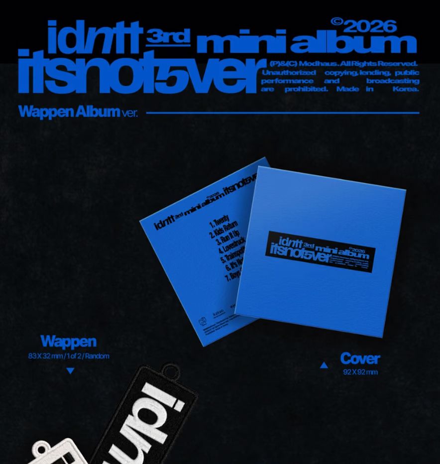 IDNTT - ITSNOTOVER (WAPPEN ALBUM VER.) Nolae