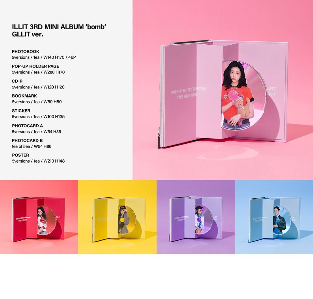 ILLIT - BOMB (GLLIT VER.) Nolae
