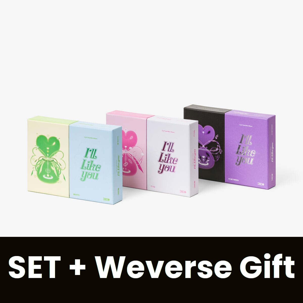 ILLIT - I’LL LIKE YOU SET + Weverse Gift Nolae