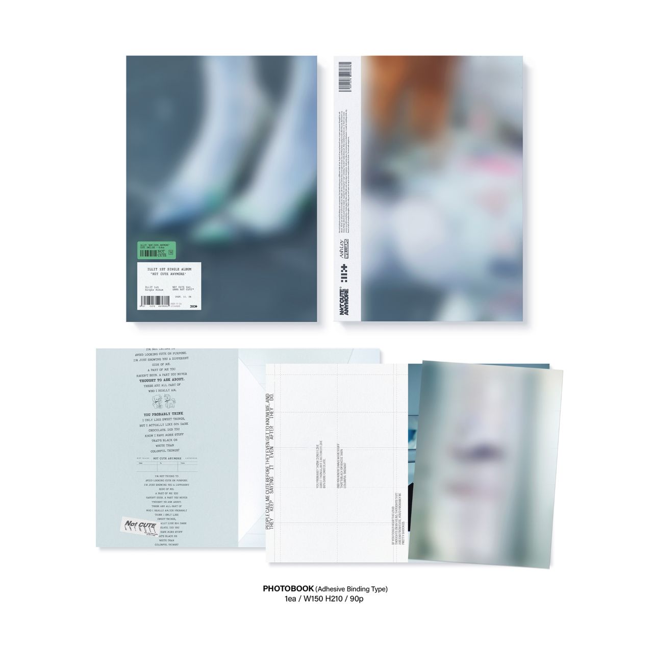 ILLIT NOT CUTE ANYMORE weverse ラキドロ 15枚 ILLIT - NOT CUTE ANYMORE + Weverse Gift