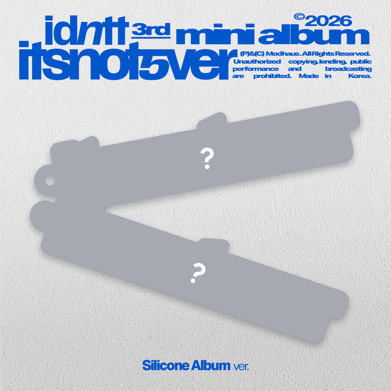 IDNTT - ITSNOTOVER (KEYRING ALBUM)