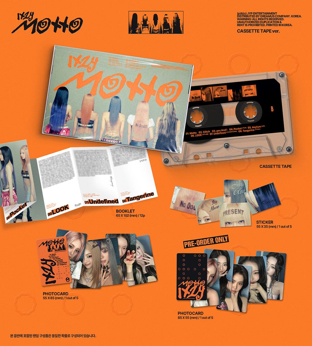 ITZY - MOTTO (CASSETTE TAPE VER.) Nolae