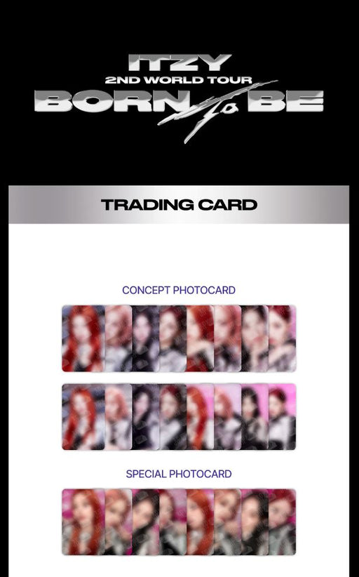 ITZY - TRADING CARD (BORN TO BE) Nolae