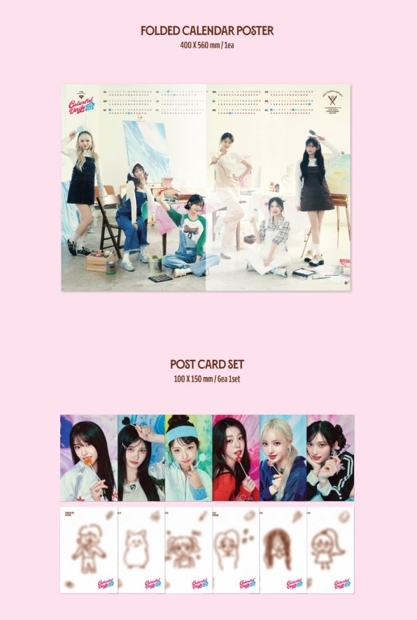 IVE - 2025 SEASON'S GREETINGS (COLORFUL DAYS WITH IVE) Nolae