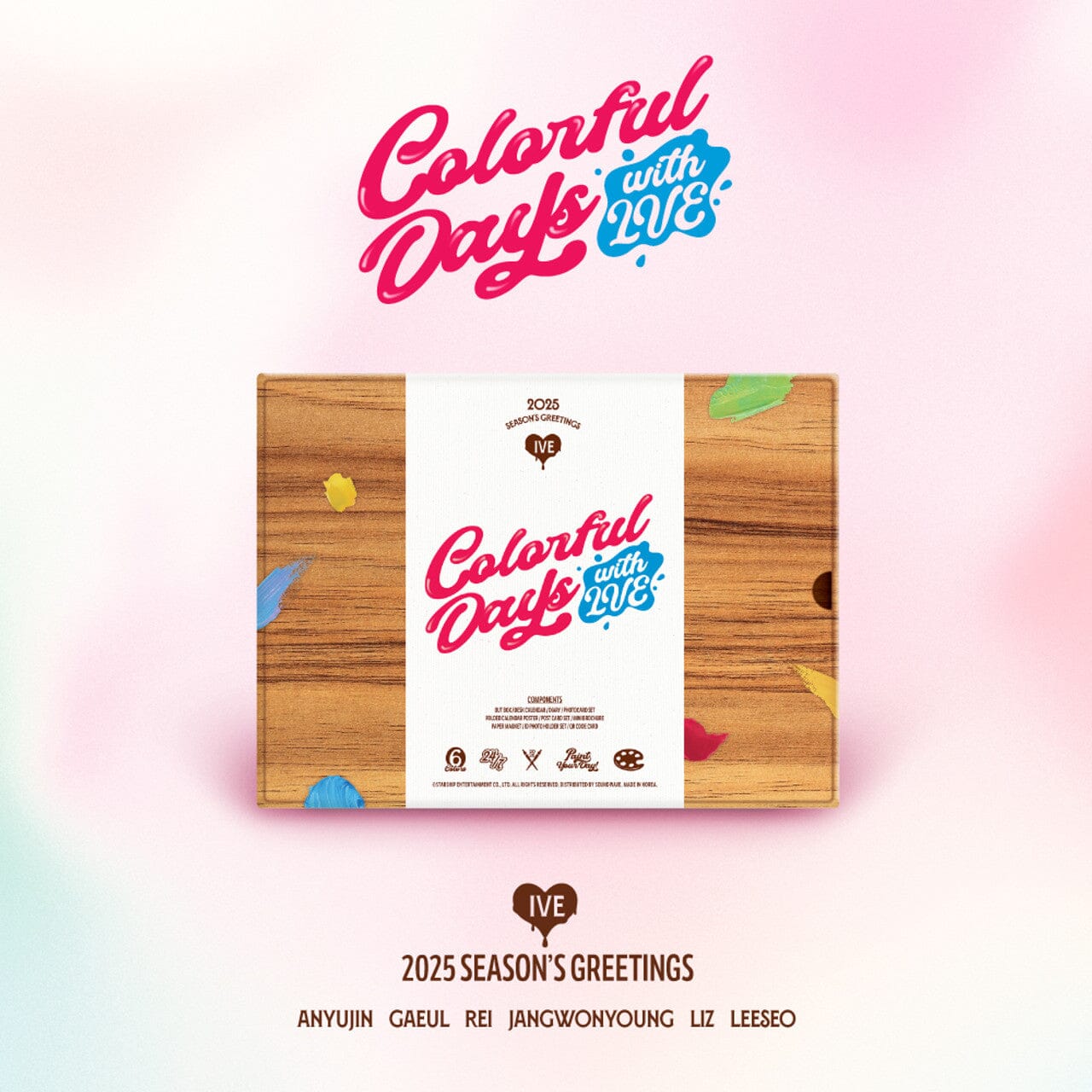 IVE - 2025 SEASON'S GREETINGS (COLORFUL DAYS WITH IVE) Nolae