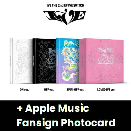 IVE - IVE SWITCH (THE 2ND EP) + Apple Music Fansign Photocard