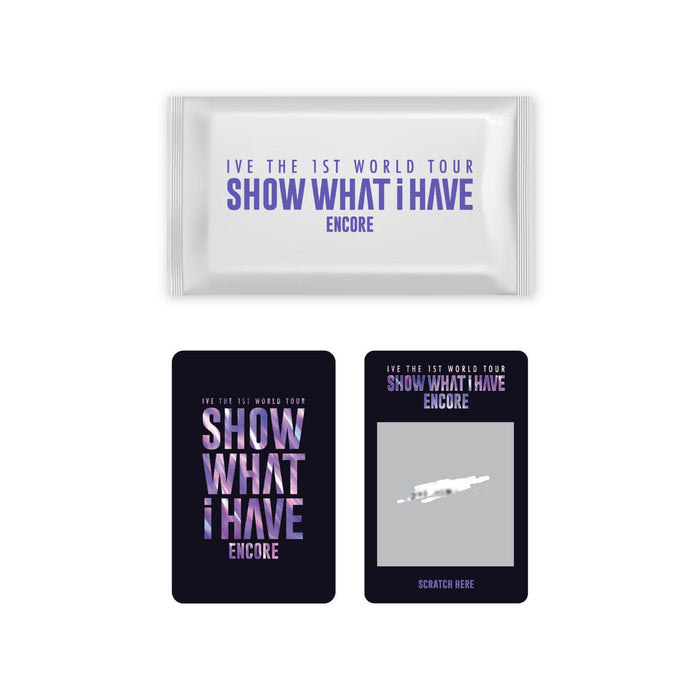 IVE - RANDOM PHOTOCARD PACK (THE 1ST WORLD TOUR 'SHOW WHAT I HAVE' ENCORE) Nolae