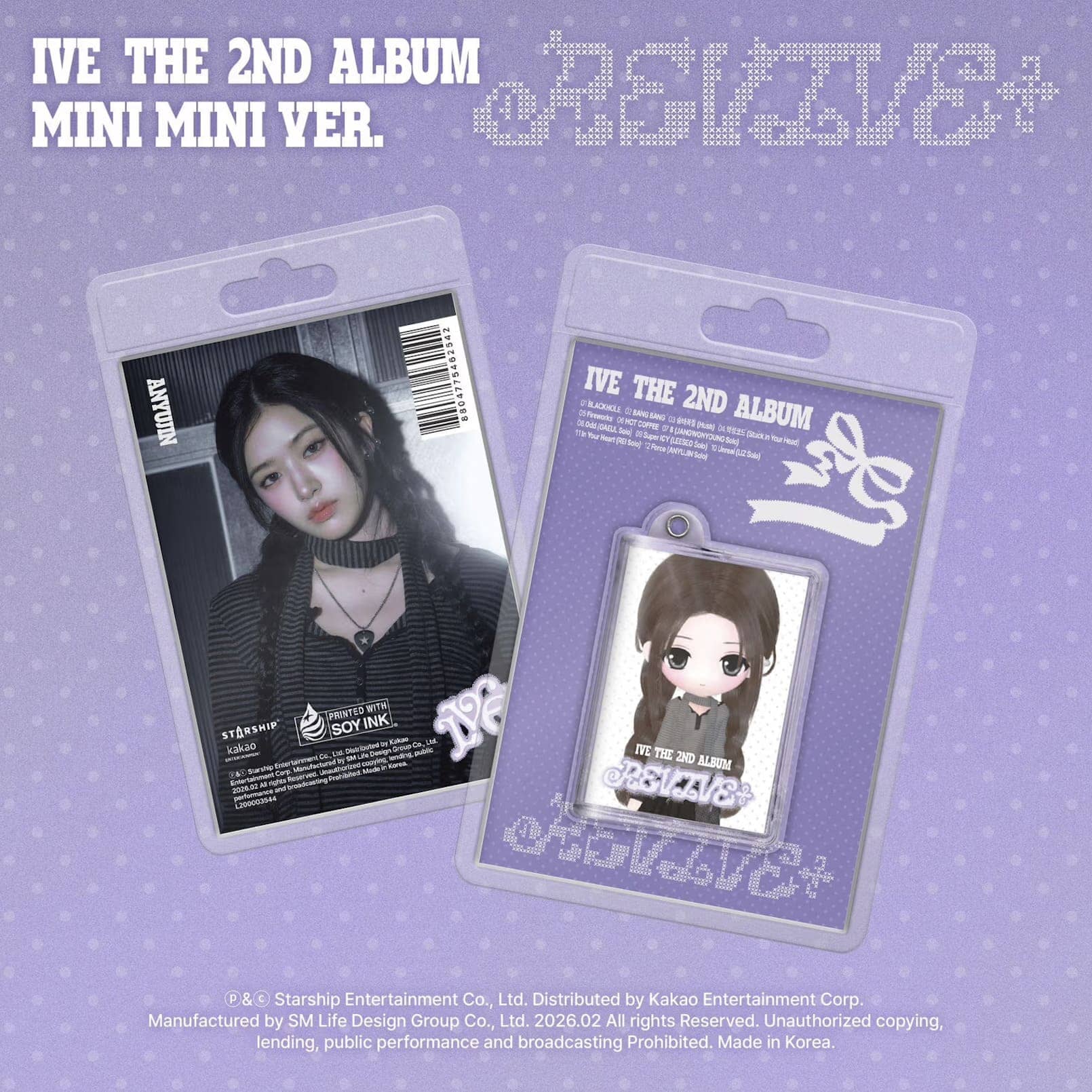 IVE - REVIVE+ (MINI MINI VER.) Nolae