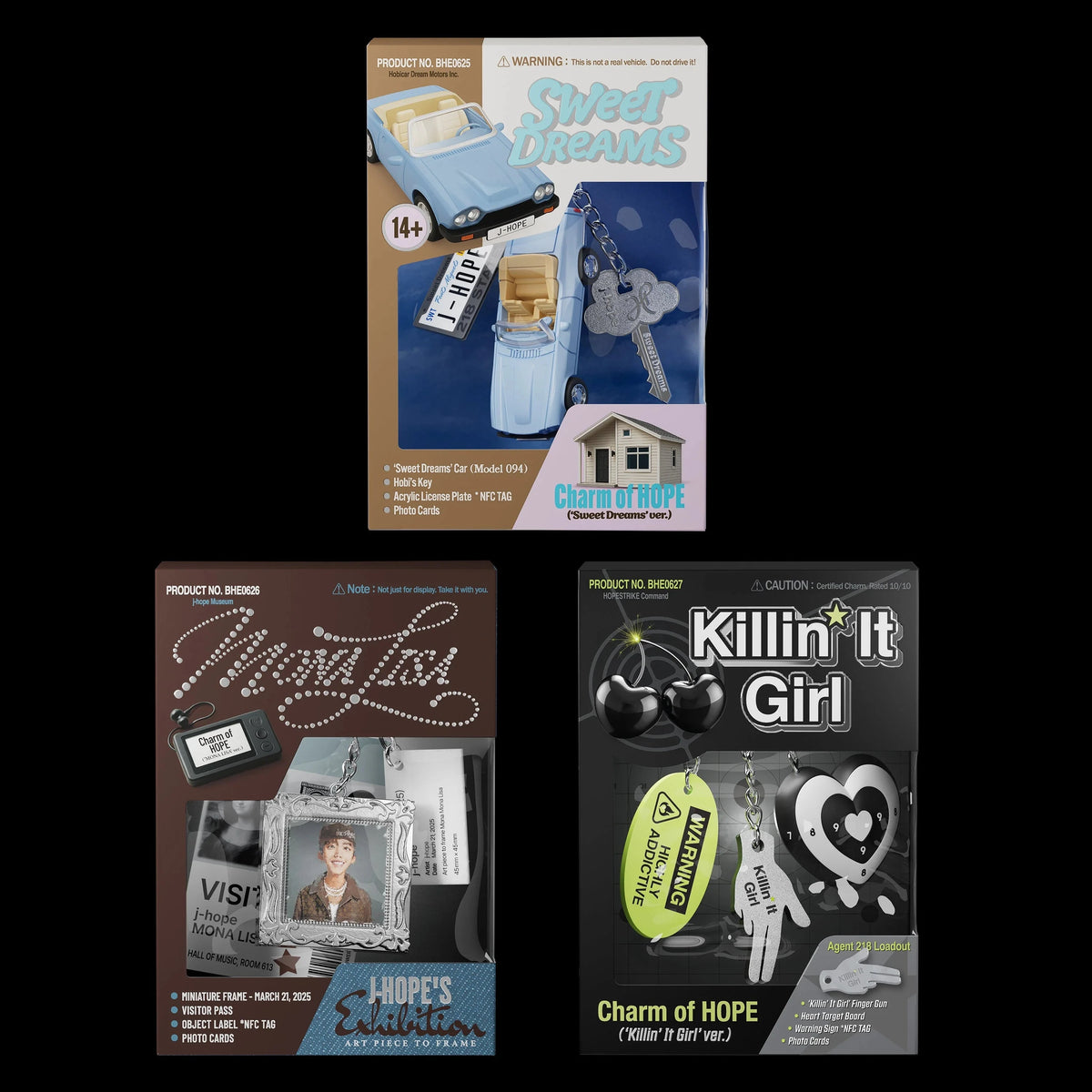 j-hope (BTS) Charm of HOPE Album [(3 types) FULL SET Album ver.] Pre Order Benefits BolsVos Exclusive K-POP Inspired Digital Merches