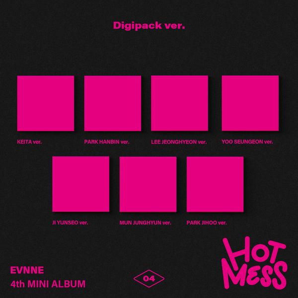 EVNNE - HOT MESS (DIGIPACK VER.)