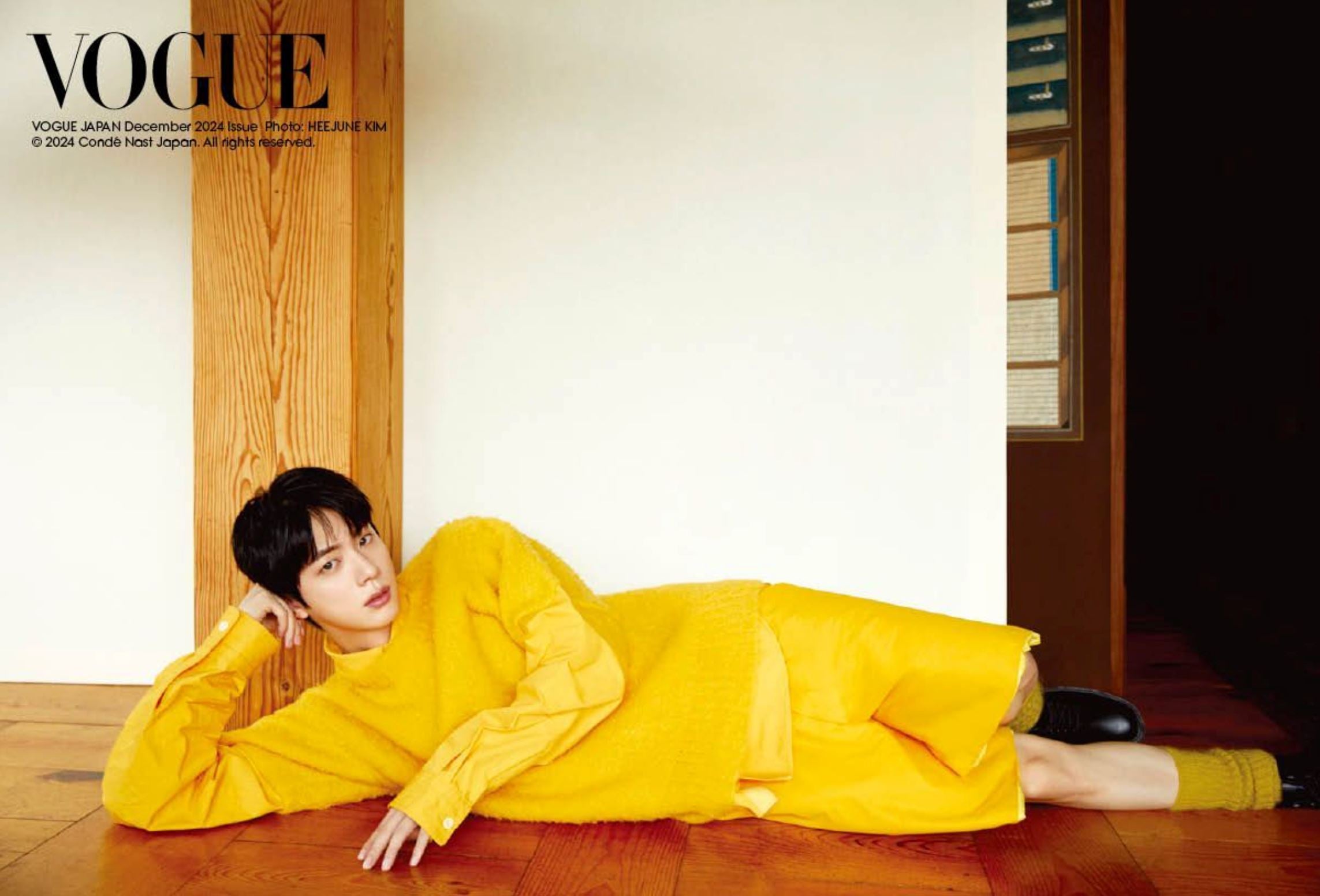 JIN (BTS) - VOGUE (DECEMBER JAPAN ISSUE) Nolae