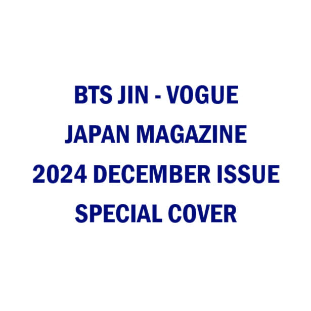 JIN (BTS) - VOGUE (JAPAN SPECIAL ISSUE) Nolae