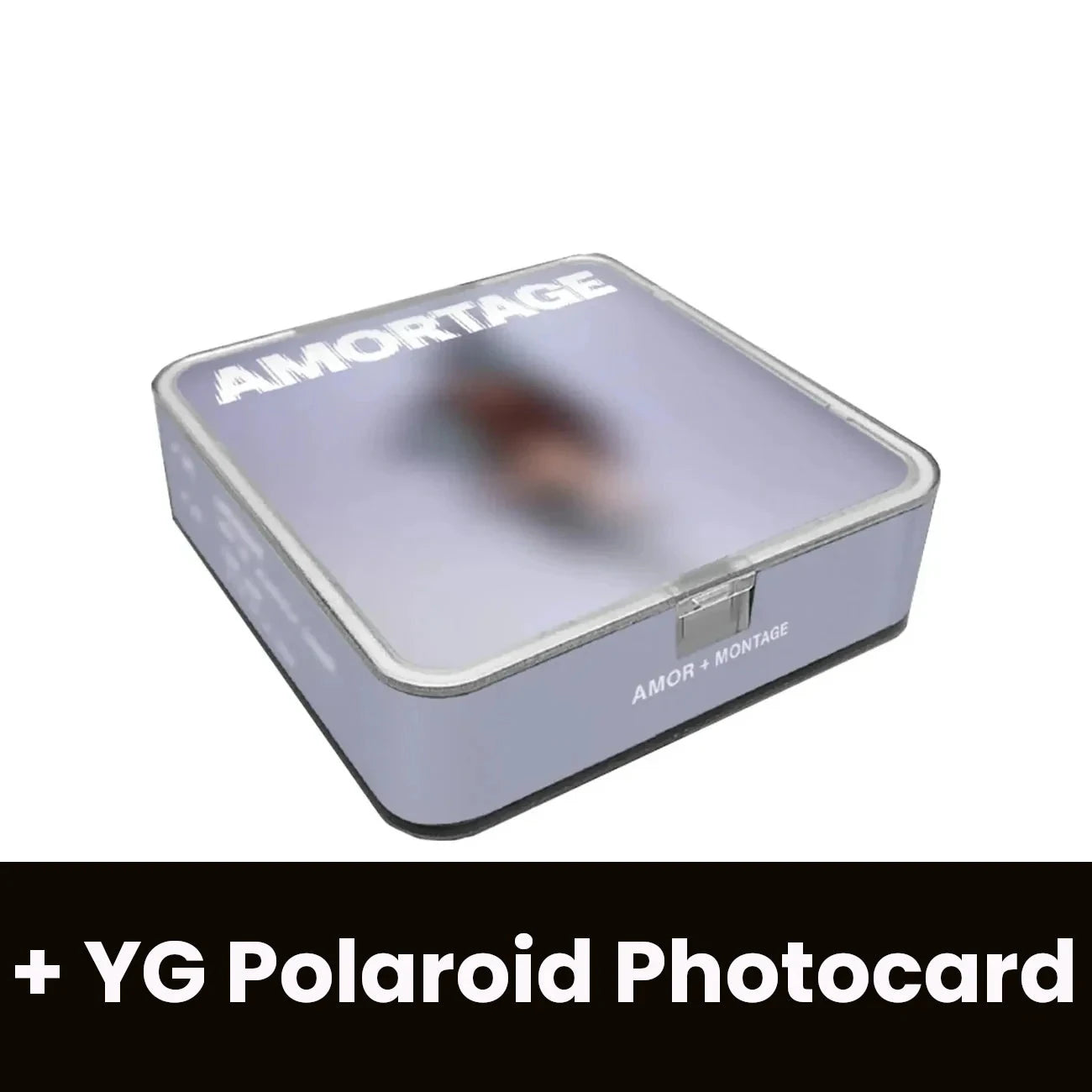 JISOO (BLACKPINK) - AMORTAGE (APP VER.) + YG Polaroid Photocard Nolae