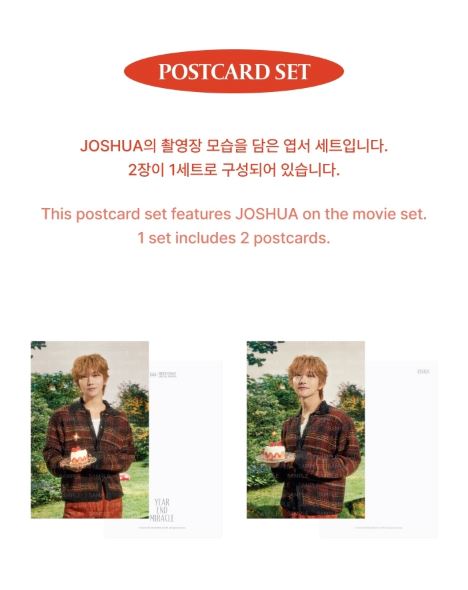 JOSHUA (SEVENTEEN) - HAPPY JOSHUA DAY BIRTHDAY BOX VER.4 Nolae