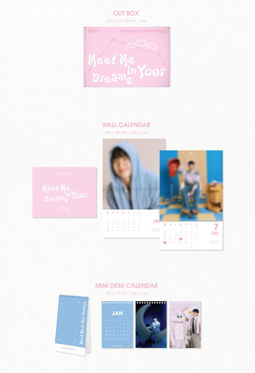 JUNG HAE IN - 2026 SEASON’S GREETINGS (MEET ME IN YOUR DREAMS) Nolae