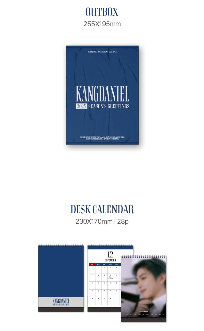 KANG DANIEL - 2025 SEASON'S GREETINGS Nolae