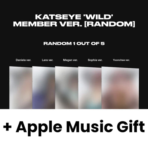 KATSEYE - WILD (MEMBER VER.) + Apple Music Gift Nolae