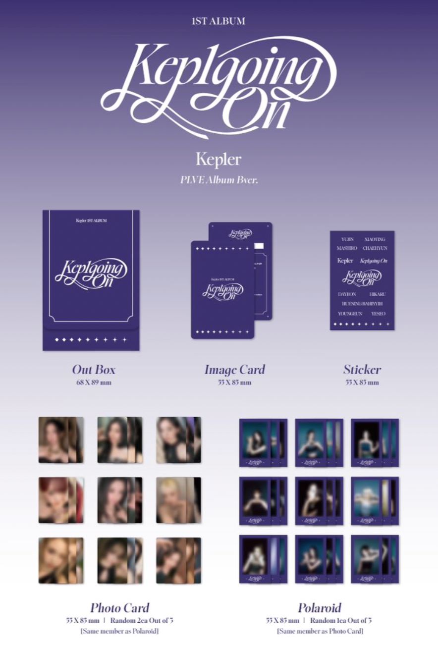 KEP1ER - KEP1GOING ON (1ST ALBUM) PLVE VER. + Soundwave Photocard Nolae