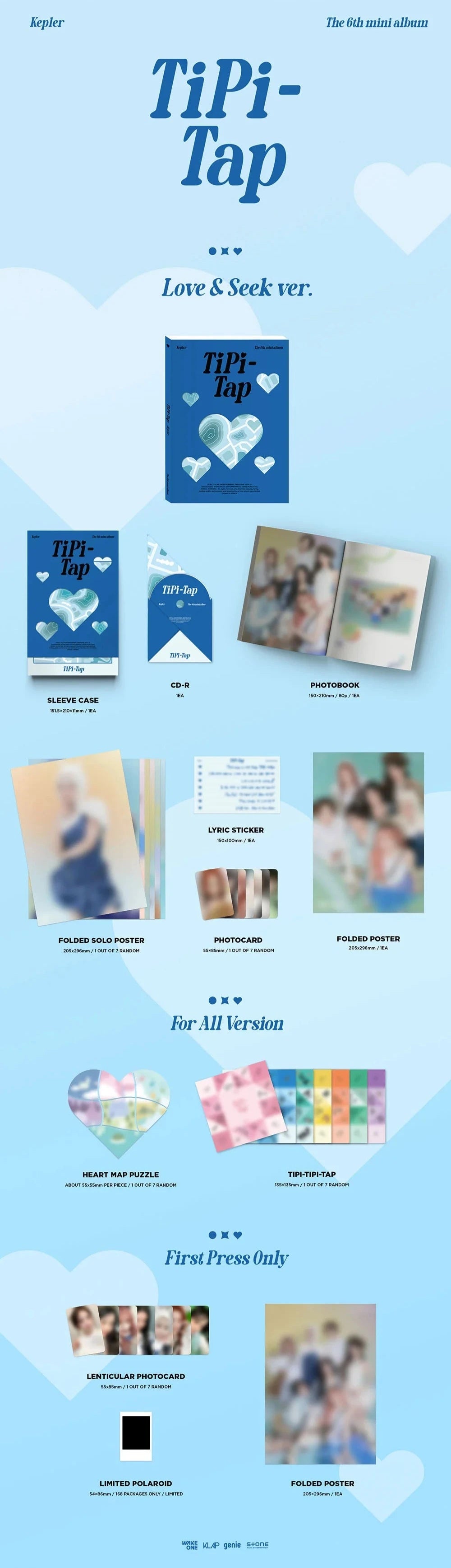 Kep1er バヒエ tipi tap KEP1ER - TIPI-TAP