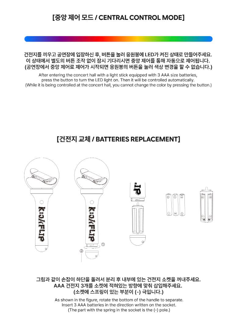 KICKFLIP - OFFICIAL LIGHT STICK + FANS SHOP Photocard Set Nolae